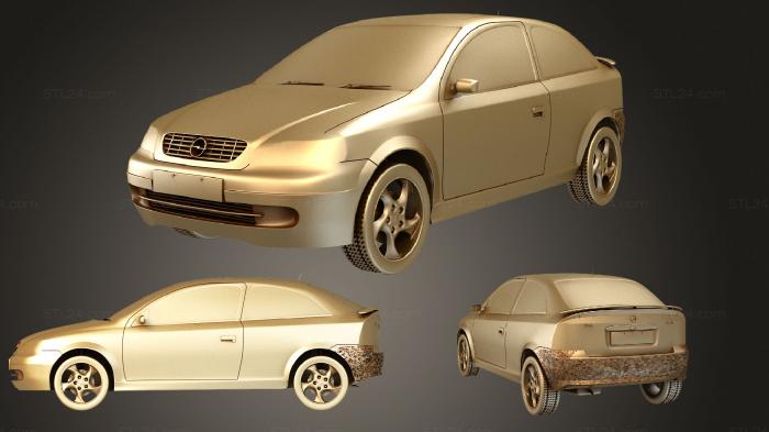 Vehicles (Opel Astra 2, CARS_2873) 3D models for cnc